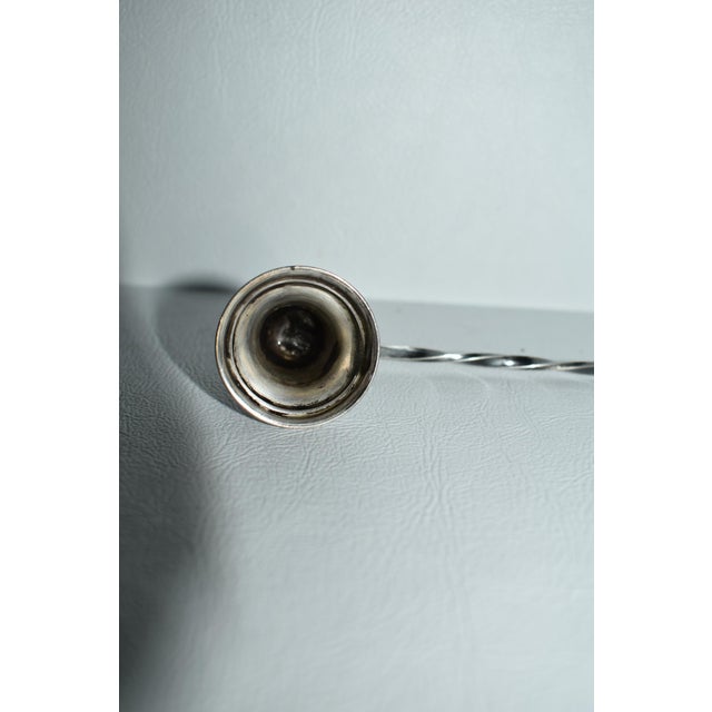 Vintage Sterling SIlver Candle Snuffer W/Dog Motif For Sale - Image 9 of 10