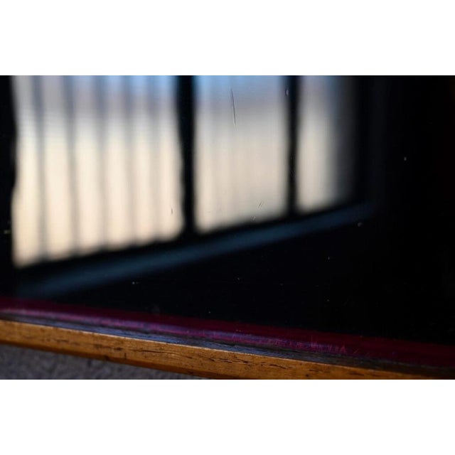 Exhibition Display Case with Bohemian-Style Wooden Frame For Sale - Image 9 of 10