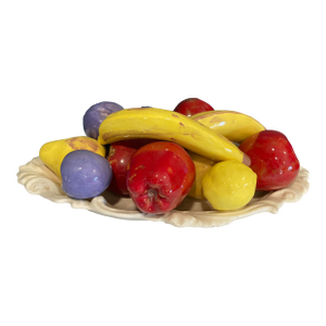 1950s Ceramic Fruit by Willoughby Studios