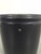 Black Saddle Leather Wastebasket in the style of Jacques Adnet, 1960s For Sale - Image 12 of 14