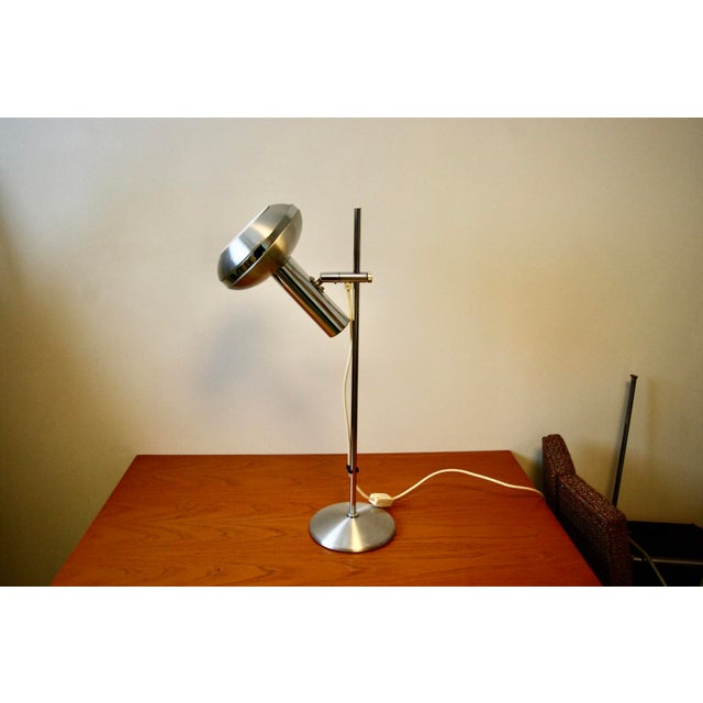 Space Age Table Lamp from Hustadt Leuchten, Germany, 1970 For Sale - Image 3 of 9