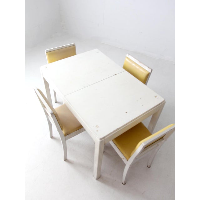 Mid-Century Dining Table and Chairs Set For Sale - Image 4 of 18