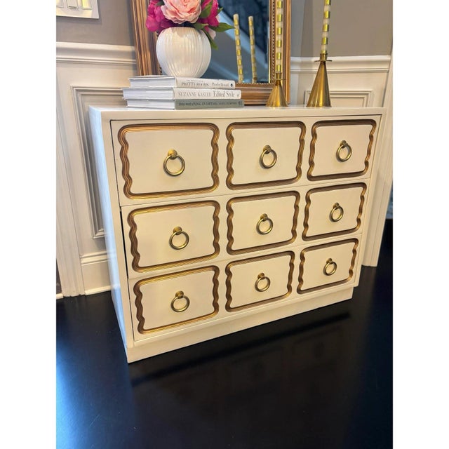 Hollywood Regency Hollywood Regency Dorothy Draper Heritage Style Espana Dresser/Chest For Sale - Image 3 of 12
