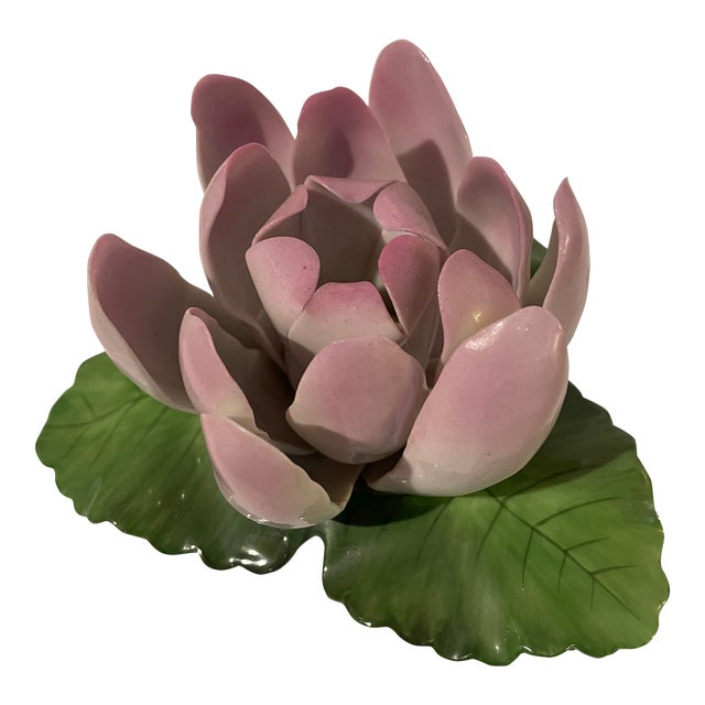 Vintage Herend Water Lily For Sale