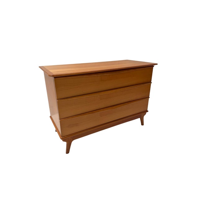 Mid-Century Modern Mid-Century Modern Commode in Cherrywood, Belgium, 1970s For Sale - Image 3 of 8