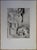 Emilia "Mily" Possoz (1888-1967) The Cat's Rest Original etching Signed in pencil Limited edition of 40 copies (the number...