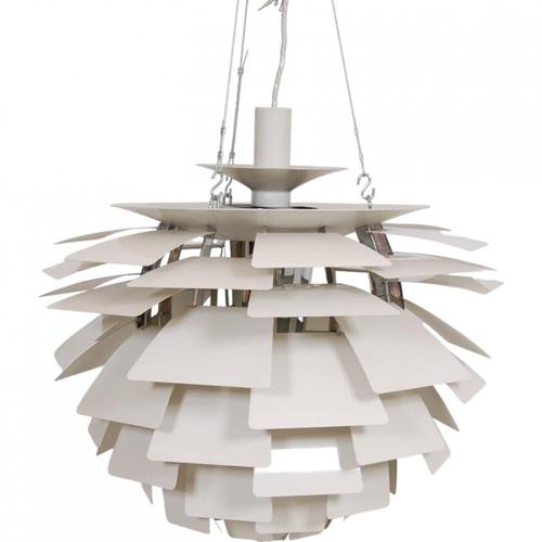 White White Artichoke Lamp from Poul Henningsen, 2000s For Sale - Image 8 of 8