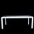 Hollywood Regency Late 20th Century Large Hollywood Regency Fretwork Dining Table For Sale - Image 3 of 8