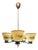 Five-Arm Chandelier by Paavo Tynell, 1930s For Sale