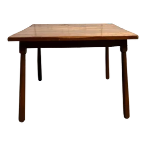 Early 20th Century Style Folk Art Style Mahogany Side Table
