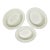 1989 Vintage English Americana Wedgwood for Ralph Lauren Le Blanc Claire Serving Bowls - Set of 3 For Sale