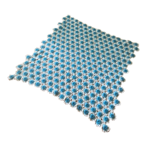 Vintage Crocheted 3d Daisy Flower Afghan Throw Blanket