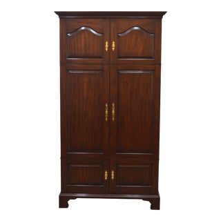 Henkel Harris Cherry Bedroom Wardrobe Chifferobe For Sale