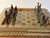 Vintage Persian Khatam Marquetry Chess Set With Figural Metal Pieces, Circa 1950 For Sale - Image 15 of 18