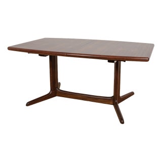 Mid-Century Modern Rosewood Extending Dining Table, Denmark, 1960s For Sale