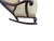 Wood Antique French Carved Empire Rocking Chair Armchair Mahogany Lounge Rocker For Sale - Image 7 of 13