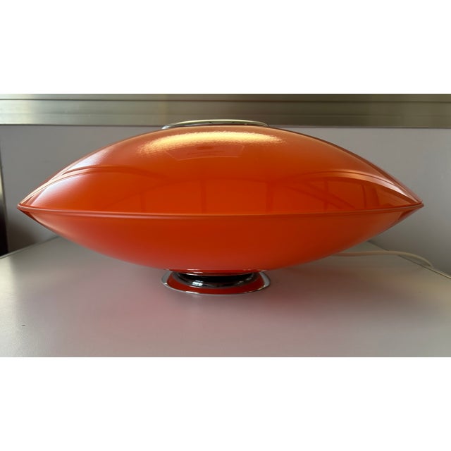 Orange UFO Lamp, 1970s For Sale - Image 3 of 6