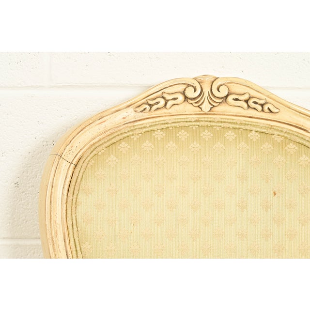 Karges French Regency Louis XVI Cream Lacquered Dining Chairs, Set of Six For Sale In South Bend - Image 6 of 15