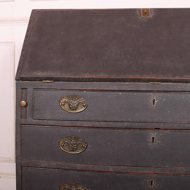 Small 19th Century English Secretaire, 1820 For Sale - Image 6 of 11