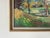1980s 1986 Brewster Impressioniost Abstract Rural Landscape Oil Painting, Framed For Sale - Image 5 of 12