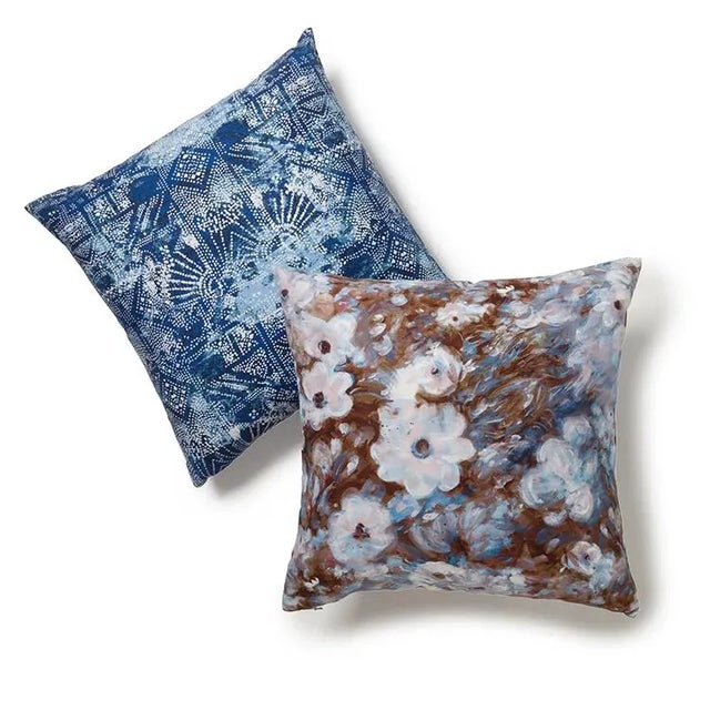 Our Nui Denim pillow is made in a Belgian cotton/linen blend and crafted with attention to detail, ensuring both comfort...