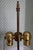 Late 20th Century 1970s Knob Creek Faux-Bamboo Mahogany Three-Tier Floor Lamp Table For Sale - Image 5 of 18