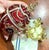Art Deco Pierre Lorren Handmade Faberge Egg Style Trinket Fabergé Egg Style Austrian Crystal Diamond Pure Gold Deco Hand Painted 5 Star Egg & Handmade Bracelet For Sale - Image 3 of 9