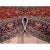 1960 Pepper Red Old Persian Kashan Central Medallion Hand Knotted Soft Wool Clean Rug For Sale - Image 9 of 12