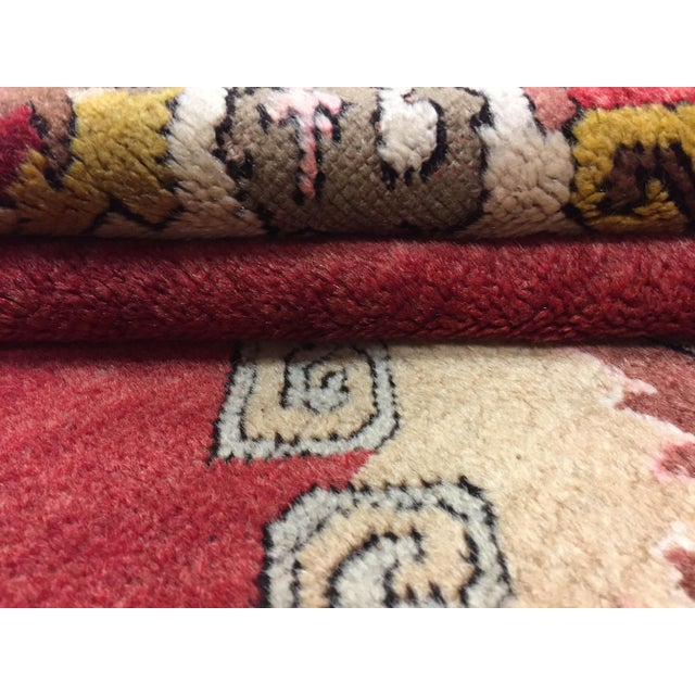 Turkish Vintage Circa Turkish Oushak Runner 3'6 X 11' For Sale - Image 3 of 5