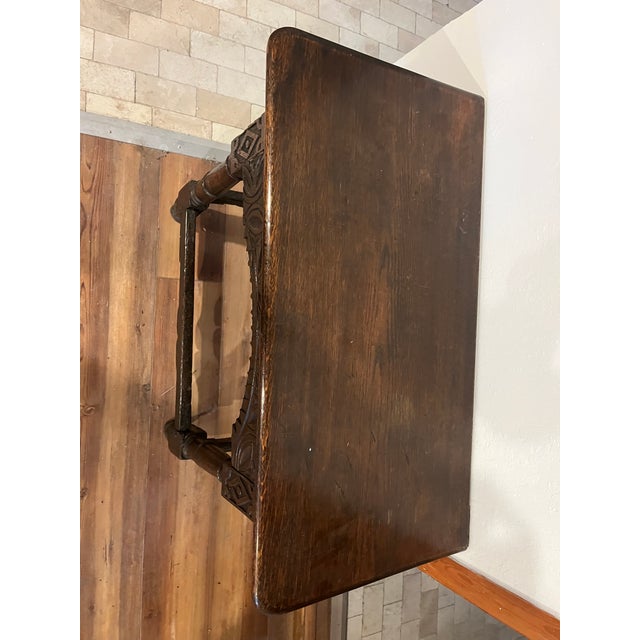 Early 19th Century Jacobean Style Table 19th Century For Sale - Image 5 of 7