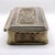 Hollywood Regency Mid-Century Italian Neoclassical Silver-Plated & Velvet Jewelry Casket For Sale - Image 3 of 10
