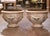 Early 21st Century French Handmade Terracotta Bowl Urn Planters by La Madeleine in Anduze - Set of 2 For Sale - Image 4 of 12