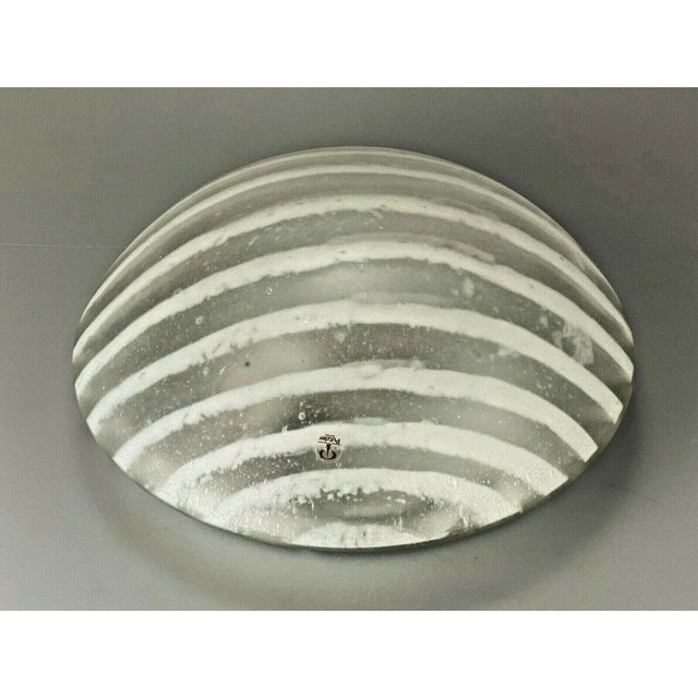 Space Age Glass Ceiling Lamp from Peill & Putzler, 1970s For Sale - Image 11 of 11
