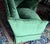 Baker Furniture Crushed Emerald Velvet Corner Conversation Sofa For Sale - Image 11 of 12