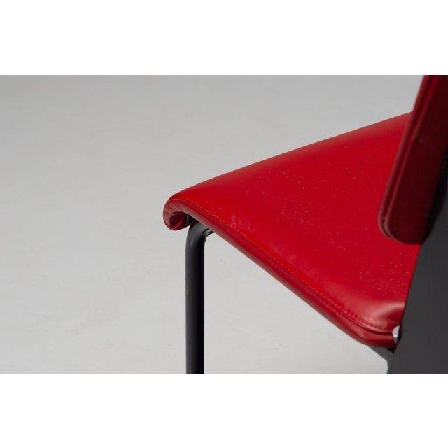Model 306 Métropole Standard Chair by Jean Prouvé, France, 1951 For Sale - Image 14 of 18