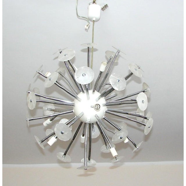 Space Age Italian Hanging Lamp from Arditi, 1980s For Sale - Image 10 of 10