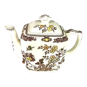 Antique Mason Bros. Ironstone-“MANCHU” Tea Pot