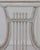 Neoclassical Pair of Antique French Neoclassical Painted Chairs in Antique Linen For Sale - Image 3 of 12