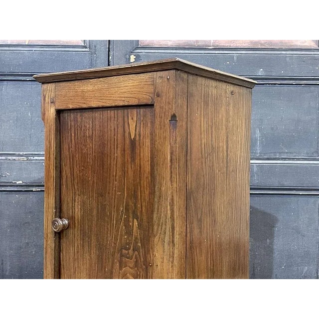 Wood Early 20th Century Chestnut Nightstand Bed For Sale - Image 7 of 10
