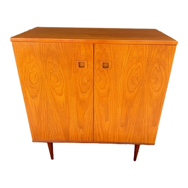 Vintage Danish Modern Teak Cabinet From Hans Olsen For Sale