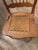 Antique American Carved Wood Pressed Back Spindle Dining Chair For Sale - Image 4 of 6