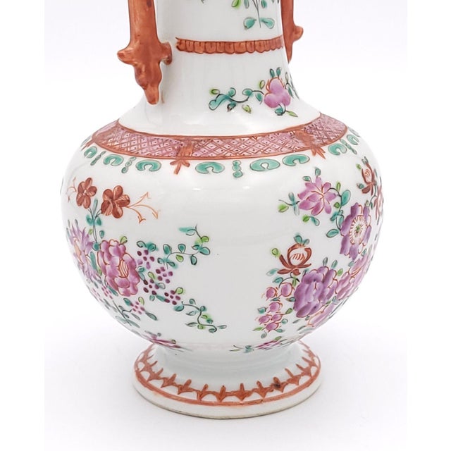 White Pair of Samson Vases, France Circa 1890 For Sale - Image 8 of 8