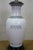 White Mid 20th Century Marbro Chinese Famille Rose Porcelain Peacock Vase 2 Light Pull Chain Lamp 31" For Sale - Image 8 of 18