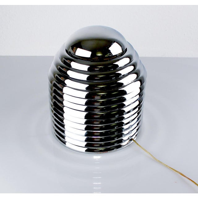 Silver Saturno Chrome Lamp by Kazuo Motozawa for Staff, 1970s For Sale - Image 8 of 11