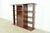 Mid-Century Modern Frank Lloyd Wright Taliesin Mahogany Bookcase or Room Divider, Newly Refinished For Sale - Image 3 of 14