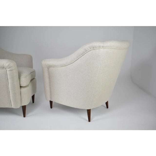 Italian Lounge Chairs, Isa Bergamo, Circa 1955–60 For Sale - Image 12 of 13