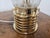 Vintage Table Lamp in Worked Glass and Golden Metal, 1970s For Sale - Image 14 of 18