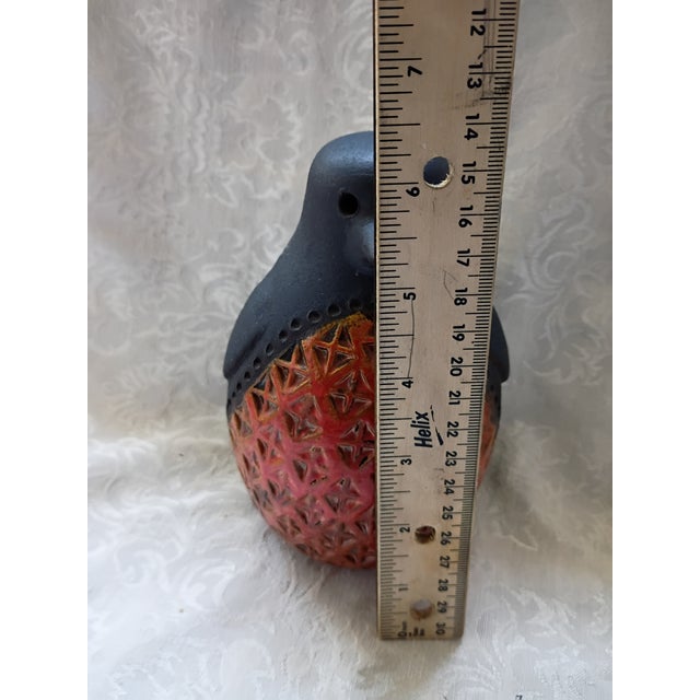Mid-Century Modern 1960s West German Carstens Tönnieshof Ceramic Penguin Lantern For Sale - Image 3 of 10