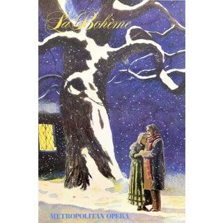 Jamie Wyeth, "La Boheme", Opera Poster For Sale