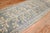 Vintage Soft Blue Turkish Runner - 4' x 17'11" For Sale In New York - Image 6 of 10